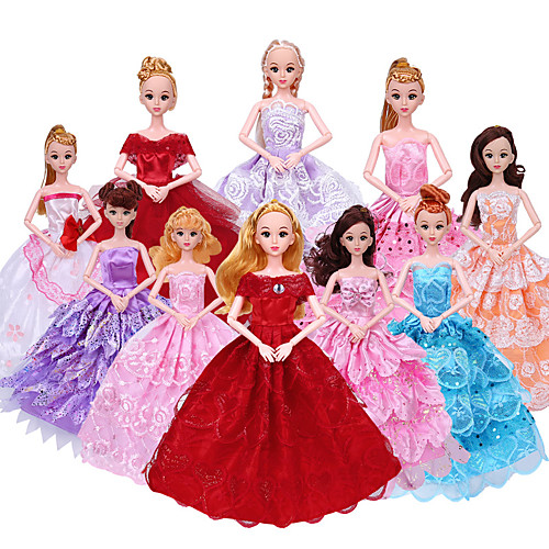 

Doll accessories Doll Clothes Doll Dress Simple Creative Kawaii Clothing Fabrics 1 pcs Children's All Toy Gift