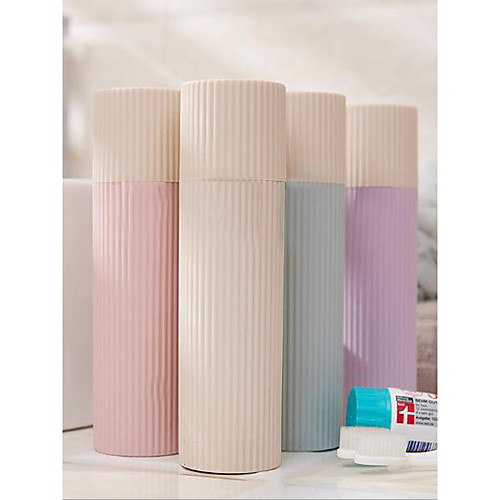 

Storage Organization Cosmetic Makeup Organizer Plastic Round Portable travel box