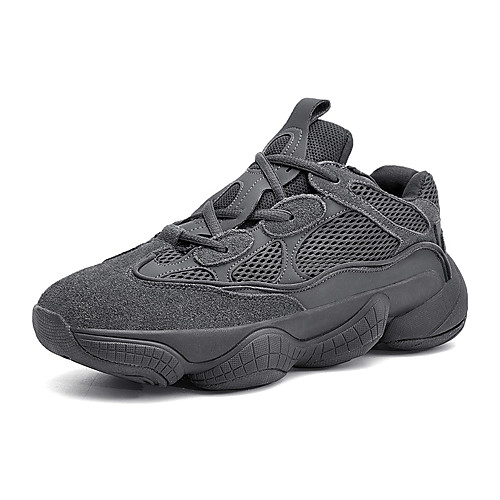 

Men's / Unisex Comfort Shoes Leather / Mesh Spring & Summer / Fall & Winter Sporty / Casual Athletic Shoes Breathable Black / Dark Grey / White