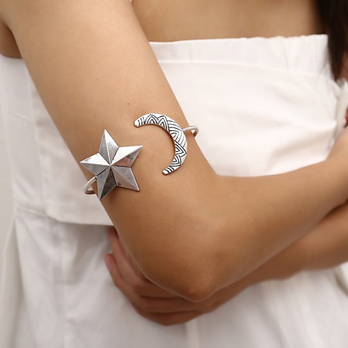 

Arm-Chain Elegant Trendy Ethnic Women's Body Jewelry For Wedding Party Date Alloy Friends Gold Silver 1 Piece