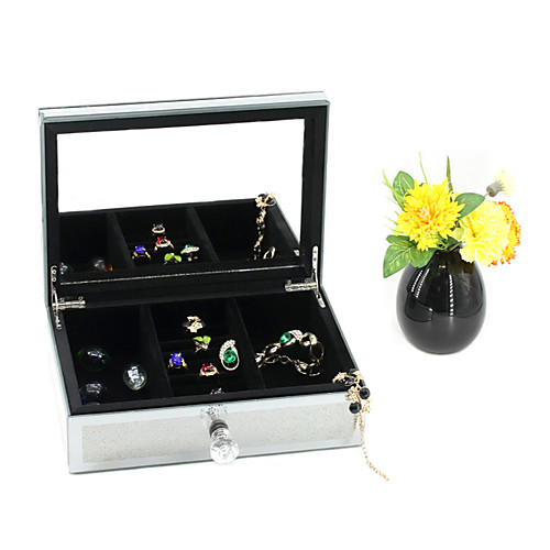 

Jewelry Box - Silver 18 cm 27 cm 8.6 cm / Women's