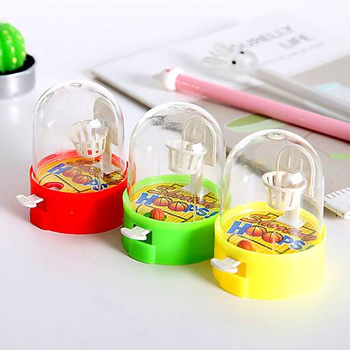 

Shooting Machine Basketball Shooting Game Basketball Mini Handheld Pocket Portable Plastic Shell Kid's Adults' Toy Gift 1 pcs