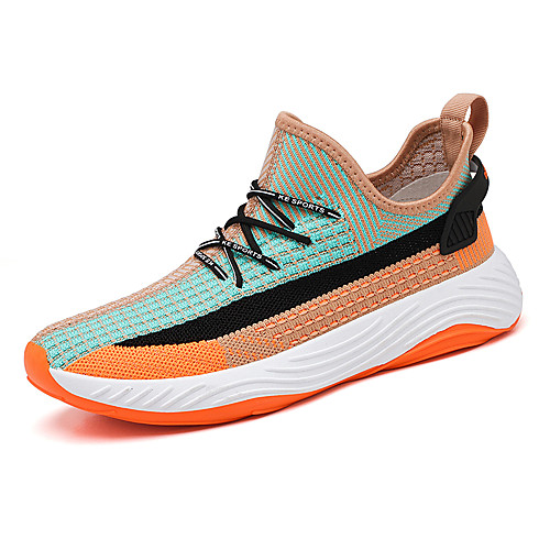 

Men's Tissage Volant Fall / Spring & Summer Sporty / Casual Athletic Shoes Running Shoes / Walking Shoes Breathable Color Block Purple / Red / Orange