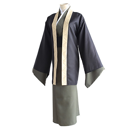 

Inspired by Bungo Stray Dogs Fukuzawa Yukichi Anime Cosplay Costumes Japanese Cosplay Suits Cloak Kimono Coat Sash / Ribbon For Men's