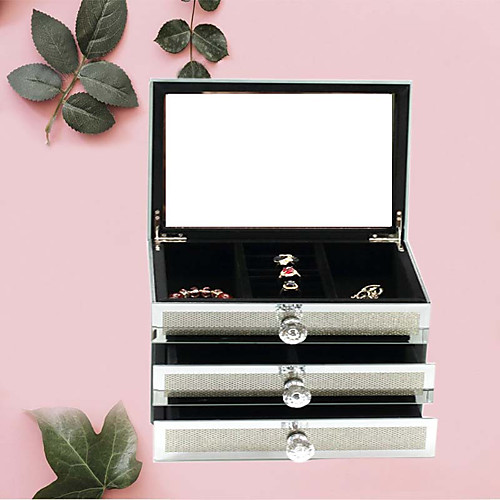 

Jewelry Box - Silver 19.3 cm 25 cm 17 cm / Women's