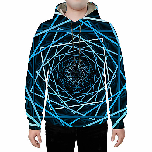 

Men's Basic Hoodie - 3D Rainbow US32 / UK32 / EU40