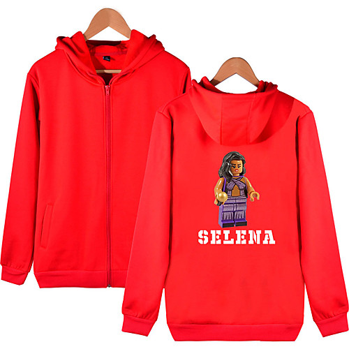 

Inspired by Cosplay Selena quintanilla Cosplay Costume Hoodie Pure Cotton Print Printing Hoodie For Men's / Women's