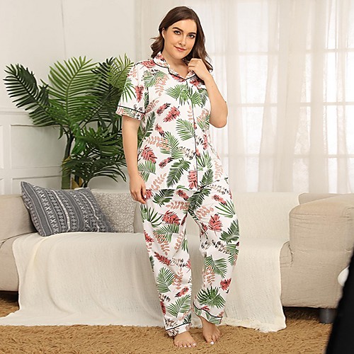 

Women's Suits Nightwear Green XL XXL XXXL