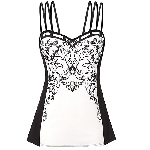 

Women's Daily Blouse - Geometric Black