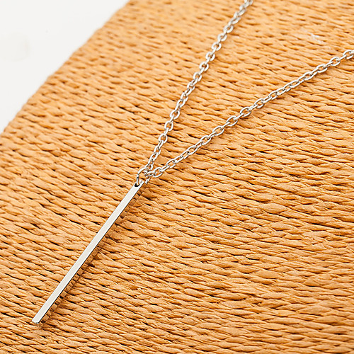 

Women's Pendant Necklace Necklace Friends European Romantic Casual / Sporty Sweet Chrome Black Gold Silver 60 cm Necklace Jewelry 1pc For Street Festival