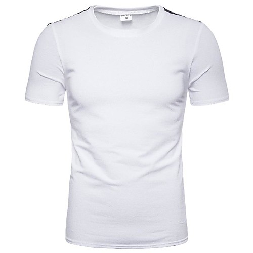 

Men's Daily Sports Basic T-shirt - Solid Colored Army Green