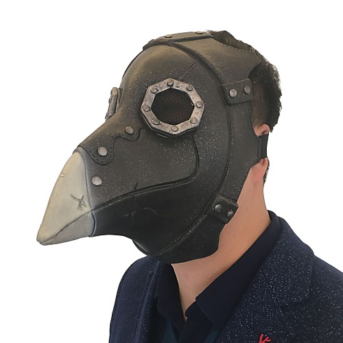 

Plague Doctor Mask Men's Black 1pc / pack Adults Party Basic Fall & Winter