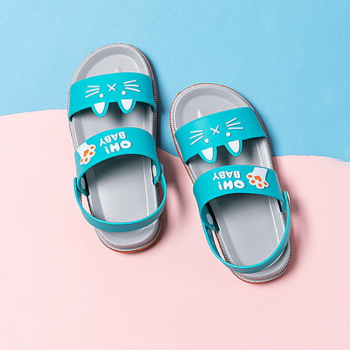 

Girls' Comfort PVC Sandals Toddler(9m-4ys) Pink / Green / Blue Spring