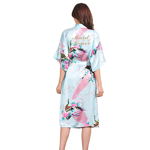 

Normal Rayon Robes Sexy Floral Wedding Sexy