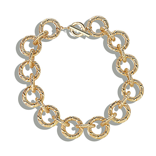 

Women's Choker Necklace Necklace Statement Unique Design Vintage Punk Gold Plated Chrome Gold 46 cm Necklace Jewelry 1pc For Party Evening Prom Street Birthday Party Festival
