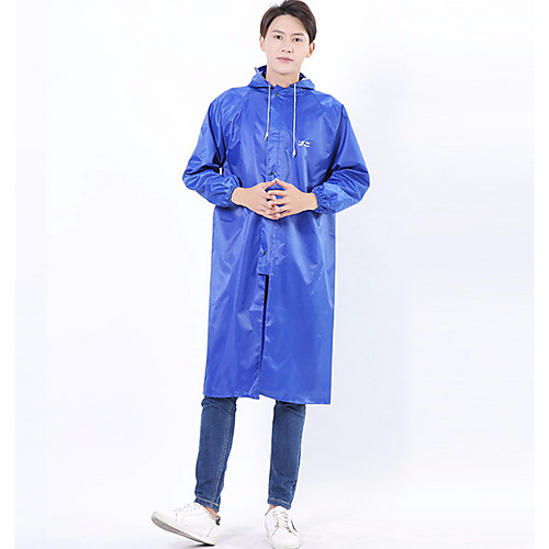 

Men's Hiking Raincoat Outdoor Waterproof Windproof Raincoat Army Green / Blue / Dark Navy