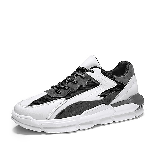 

Men's PU Summer / Spring & Summer Sporty / Casual Athletic Shoes Running Shoes Waterproof Black / Black / Green