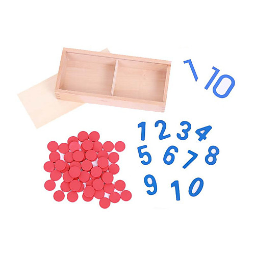 

Educational Flash Cards Montessori Teaching Tool Building Blocks Math Toy Educational Toy Square Eco-friendly Education Classic Toy Gift