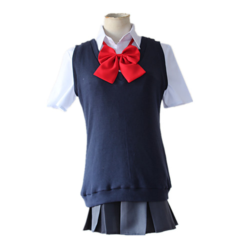 

Inspired by Scum's Wish Yasuraoka Hanabi Anime Cosplay Costumes Japanese Cosplay Suits Vest Shirt Skirt For Men's Women's / Bow Tie