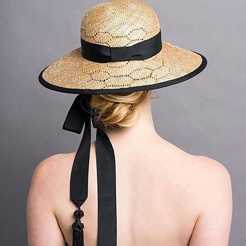 

Straw Straw Hats with Rattan 1 Piece Casual / Outdoor Headpiece