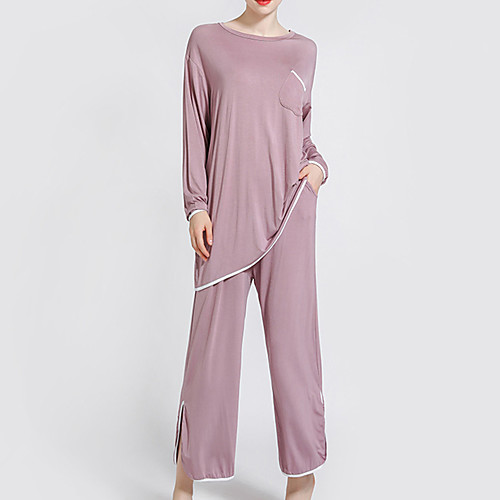 

Women's Suits Nightwear Black Purple Blushing Pink One-Size