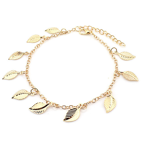 

Leg Chain Elegant Trendy Ethnic Women's Body Jewelry For Wedding Party Date Alloy Wedding Friends Gold 1 Piece