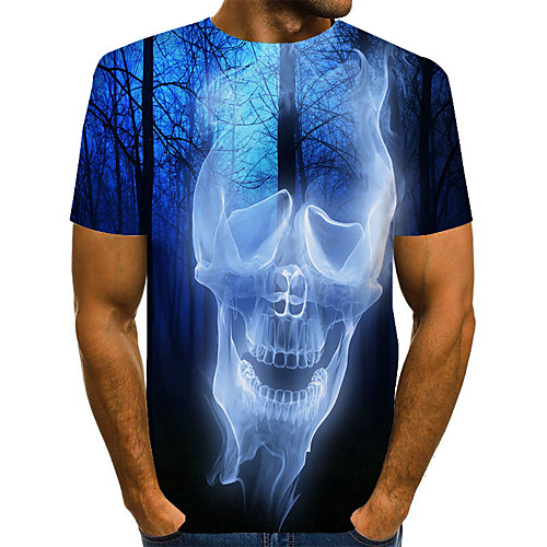 

Men's Daily Basic T-shirt - 3D Rainbow