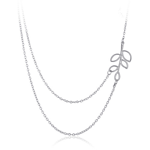 

Women's Necklace Friends European Romantic Casual / Sporty Sweet Chrome Silver 45 cm Necklace Jewelry 1pc For Street Festival