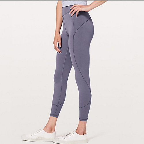 

Women's Basic Legging - Solid Colored, Print Mid Waist Wine Red Green XXS XS S
