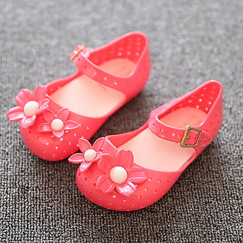 

Girls' Comfort PVC Sandals Toddler(9m-4ys) Red Spring