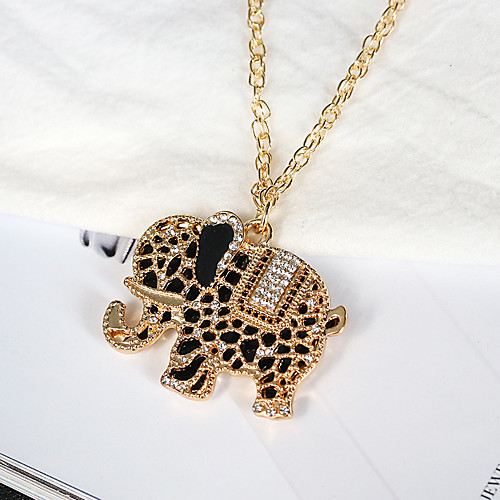 

Women's Necklace Friends European Romantic Casual / Sporty Sweet Chrome Black White 70 cm Necklace Jewelry 1pc For Street Festival