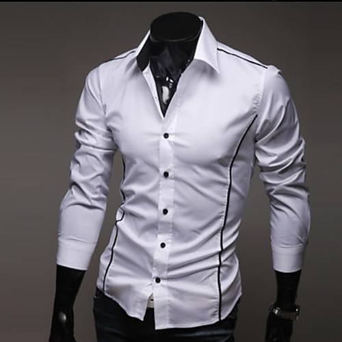 

Men's Daily Shirt - Solid Colored Black