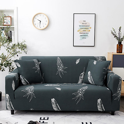 

2020 New Stylish Simplicity Print Sofa Cover Stretch Couch Slipcover Super Soft Fabric Retro Hot Sale Couch Cover (1 free pillowcase)
