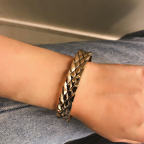 

Women's Bracelet Classic Wedding Birthday Vintage Theme European Trendy Casual / Sporty Ethnic French Alloy Bracelet Jewelry Gold / Silver For Date Festival