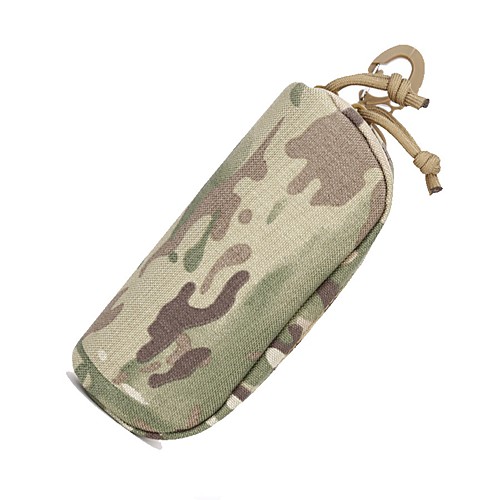 

2 L Storage Bag Rain Waterproof Anti-Slip Wearable Outdoor Hiking Climbing Jogging Oxford Cloth Camouflage Brown Black
