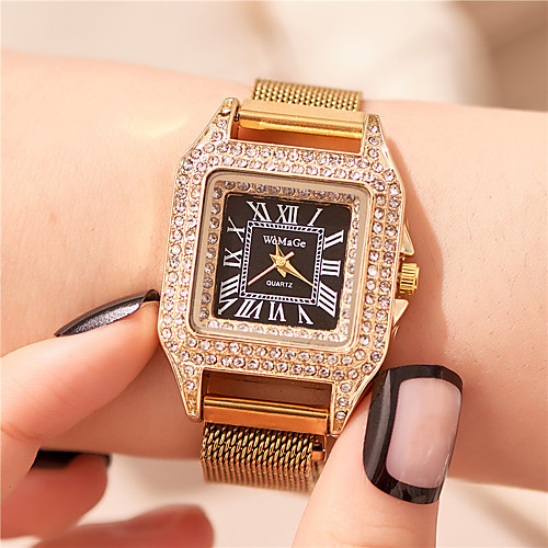 

Women's Quartz Watches Fashion Black Blue Purple Alloy Chinese Quartz Purple Gold Blue Casual Watch 1 pc Analog One Year Battery Life
