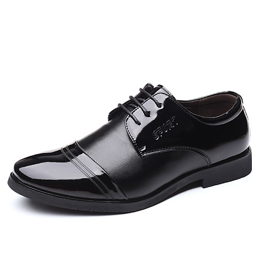

Men's Leather Fall / Spring & Summer Casual / British Oxfords Breathable Black / Party & Evening
