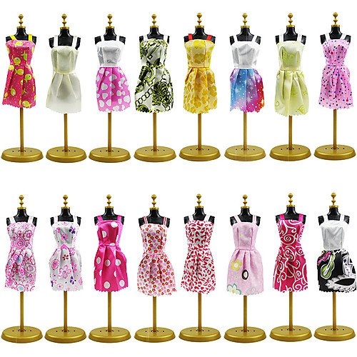 

Doll accessories Doll Clothes Doll Dress Simple Creative Kawaii Clothing Fabrics 1 pcs Children's All Toy Gift