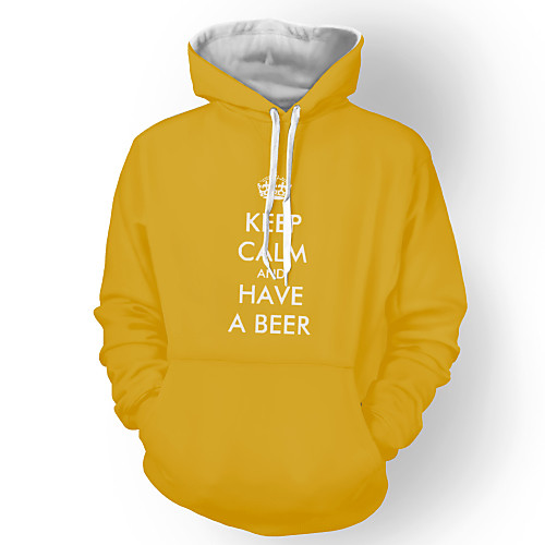 

Inspired by Funny Slogan Cosplay Oktoberfest Beer Celebrity Cosplay Costume Hoodie Polyster Print Printing Hoodie For Men's / Women's