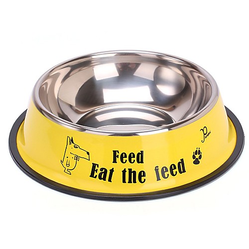 

Fish Bone Pattern Food Bowl for Pets Dogs