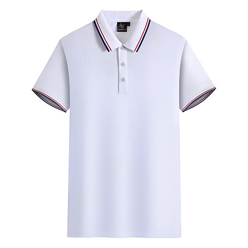 

Men's Daily Work Business / Basic Polo - Solid Colored Purple