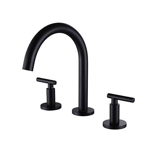 

Bathroom Sink Faucet - Widespread Painted Finishes Widespread Two Handles Three HolesBath Taps