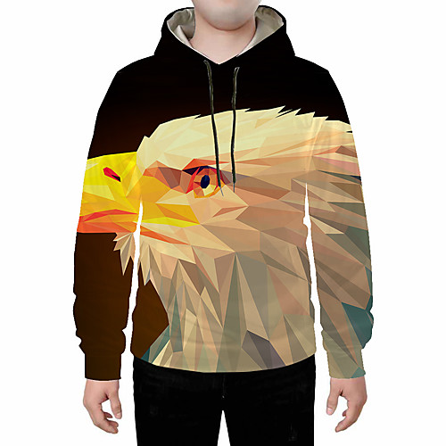 

Men's Basic Hoodie - 3D Rainbow US32 / UK32 / EU40