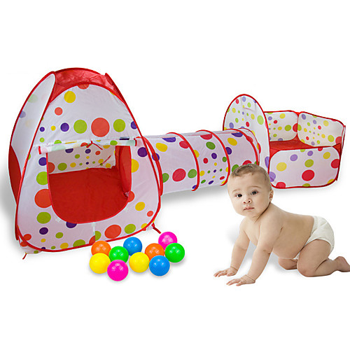 

Play Tent & Tunnel Pretend Play Novelty Nylon Kid's Boys' Girls' Toy Gift