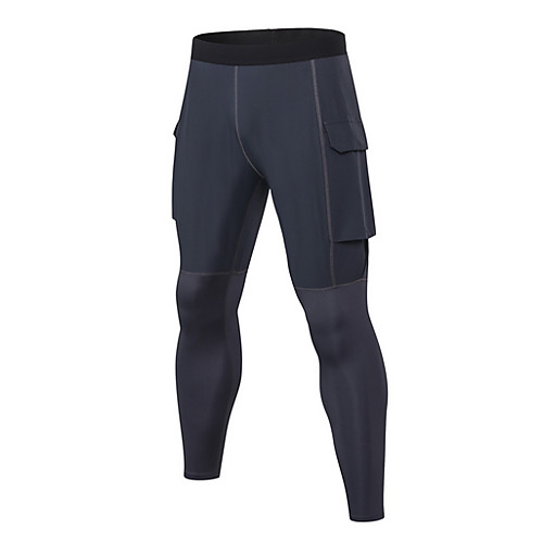 

Men's Normal Polyester Sexy Long Johns Solid Colored Mid Waist