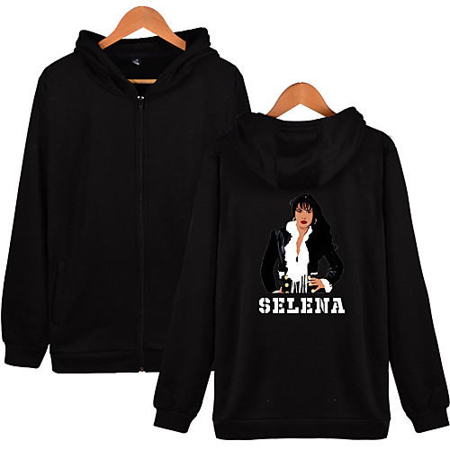 

Inspired by Cosplay Selena quintanilla Cosplay Costume Hoodie Pure Cotton Print Printing Hoodie For Men's / Women's