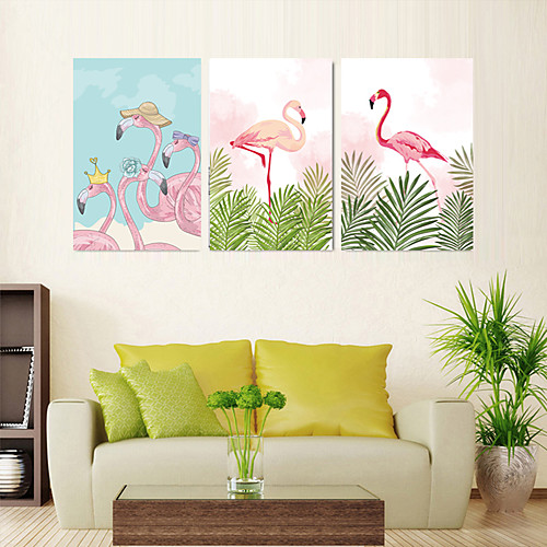 

3 Pieces Printing Decorative Painting Oil Painting Home Decorative Wall Art Picture Paint on Canvas Prints 40x60cmx3 Animals Abstract
