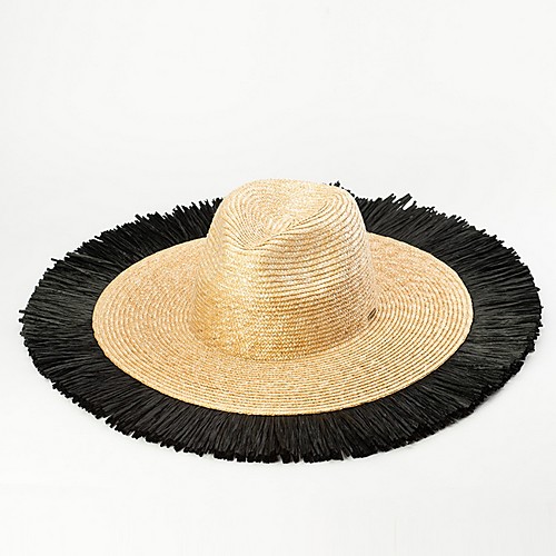 

Straw Straw Hats with Tassel 1 Piece Party / Evening / Outdoor Headpiece