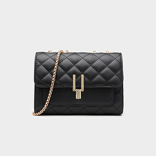 

Women's Zipper PU Crossbody Bag Solid Color Black / Blushing Pink / Red