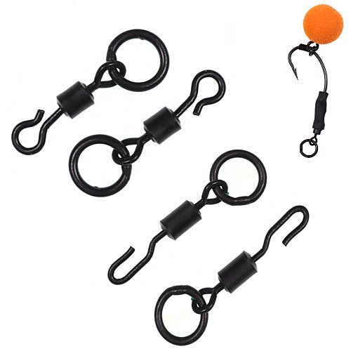 

20 pcs Fishing Snaps & Swivels Brass Freshwater Fishing Carp Fishing General Fishing